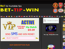 Tablet Screenshot of bet-tip-win.com